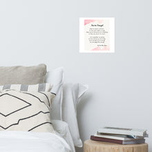 Load image into Gallery viewer, "You're Enough" - Original Poem by Anne Marie Brown for Nursery Decor, Girl's Room, Home Decor