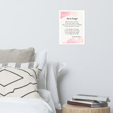 Load image into Gallery viewer, &quot;You&#39;re Enough&quot; - Original Poem by Anne Marie Brown for Nursery Decor, Girl&#39;s Room, Home Decor
