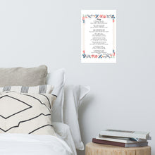 Load image into Gallery viewer, &quot;Bossy&quot; - Original Poem by Anne Marie Brown for Nursery Decor, Children&#39;s Room, Office
