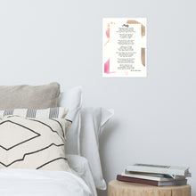 Load image into Gallery viewer, &quot;Pretty: For My Daughter&quot; - Poem for Nursery, Girls&#39; Room Decor
